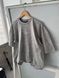 Футболка oversize Dancing with Shadows світло-сіра so045g фото 4