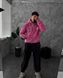 Зіп худі балаклава oversize Pink zkt13_3et4c4 фото 1