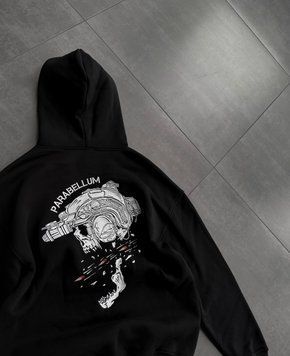 Худі oversize Parabellum з вишивкою v19x1_3et10b3 фото