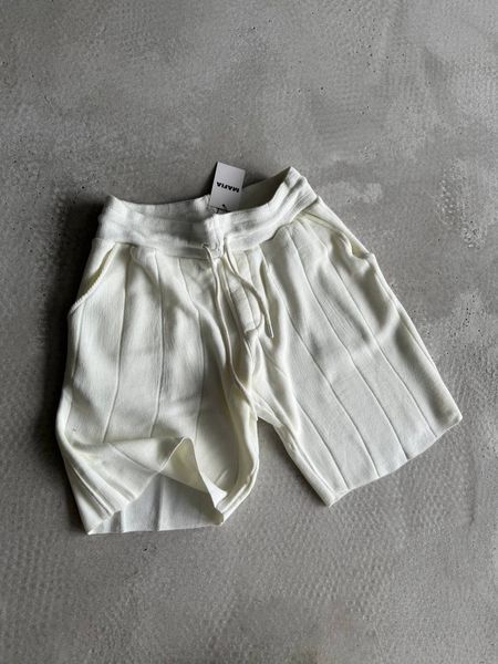 В&rsquo;язані шорти oversize молочні Sosh6 фото