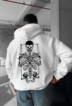 Худі oversize Kosti з принтом x2w35 фото