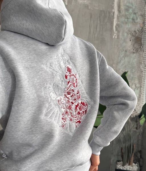 Худі oversize з принтом soldv13x4 фото
