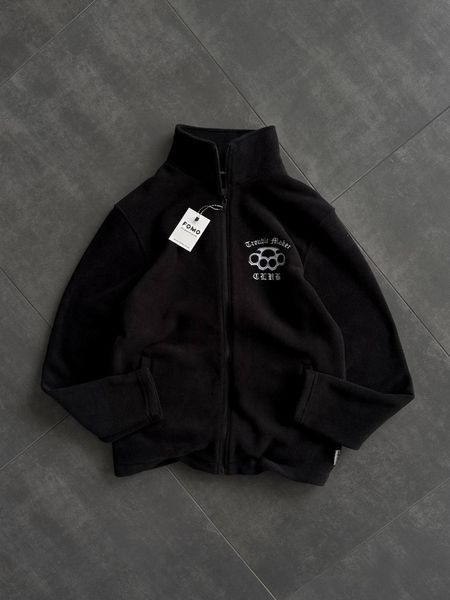 Чоловіча фліска oversize чорна tul1_3et17c2 фото