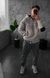 Худі плюш Teddy oversize сірий jak2_3et22d2 фото 6
