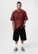 Футболка oversize 1975 бордова soe09r фото 3